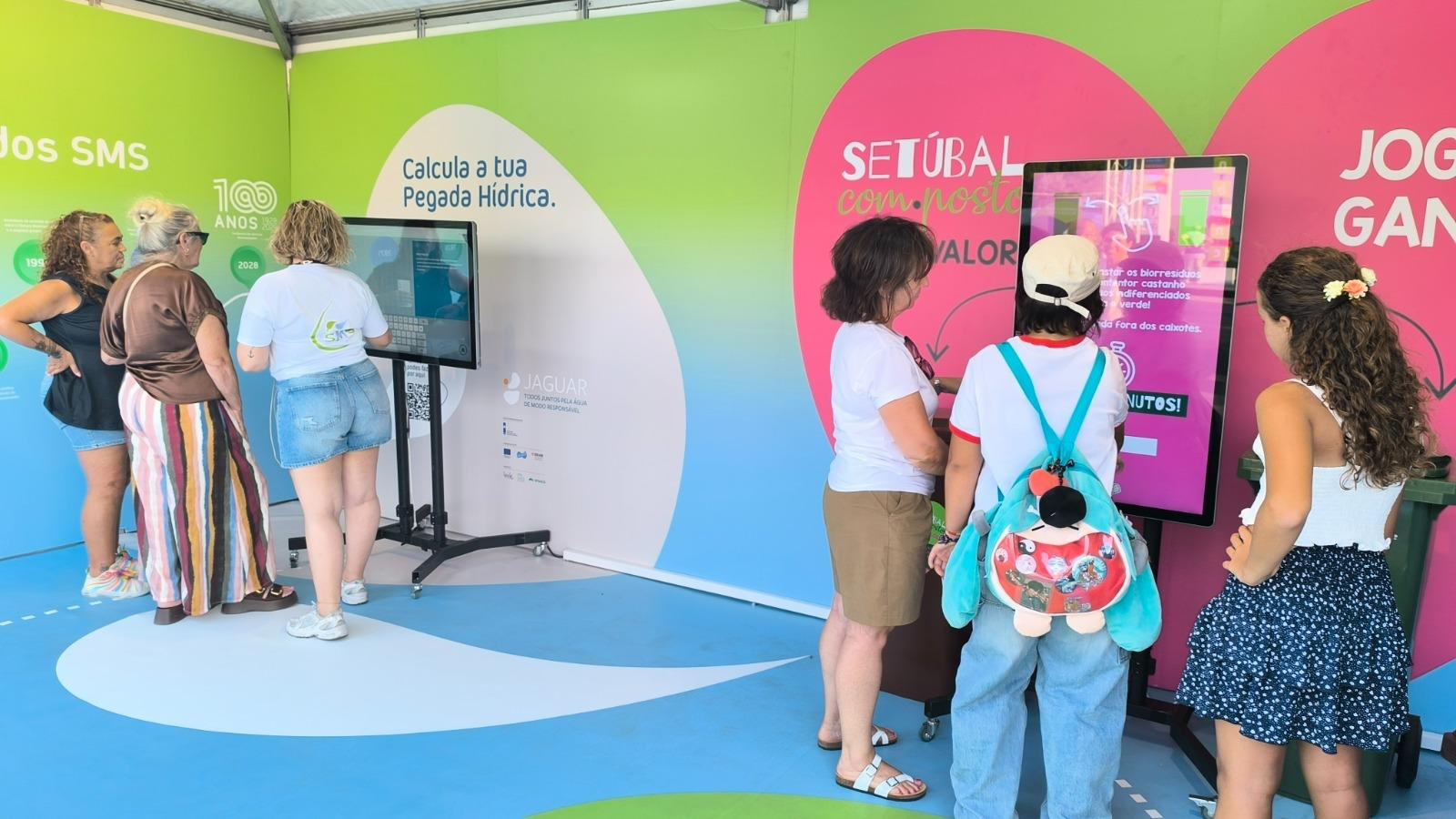 Projeto JAGUAR na Feira de Sant'Iago
